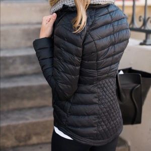 YMI puffy black jacket